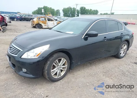 2013 Infiniti G37X из США, поврежденный, VIN JN1CV6AR1DM764665